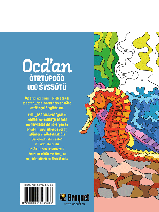 Océan coloriage par numéros – Image 2