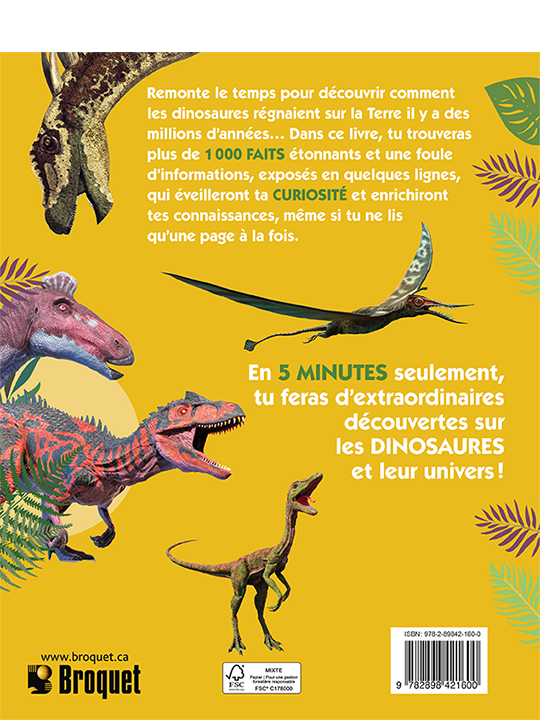 Apprendre en 5 minutes Dinosaures – Image 2